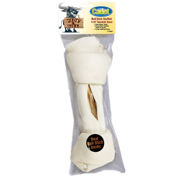 Cadet Bully Stuffed Hide-a-Bull Bone 9 - 10"