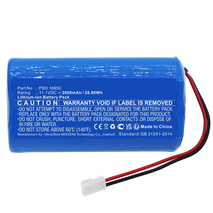 Aquajack PSD 18650 211 Pool Cleaner Battery 2600mAh Li-ion-3