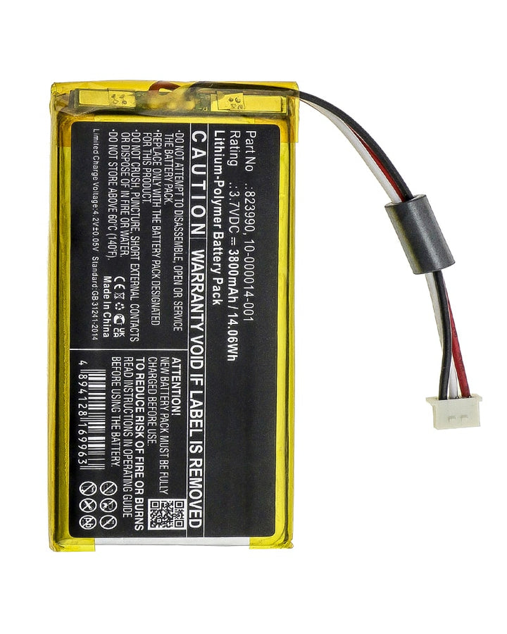 2GIG 823990 10-000014-001 Battery 3800mAh - 2