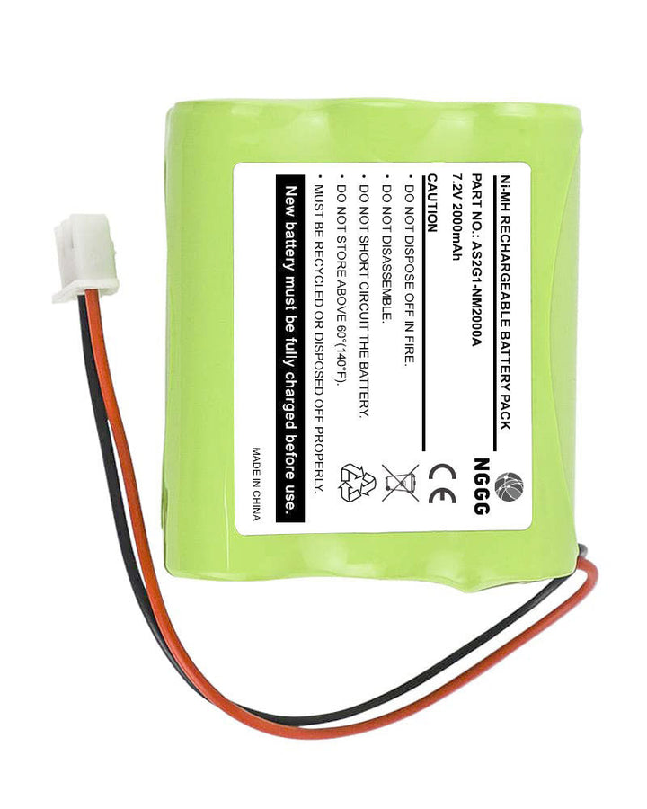 2GIG BATT1 2000mAh Ni-MH Alarm System Battery - 2