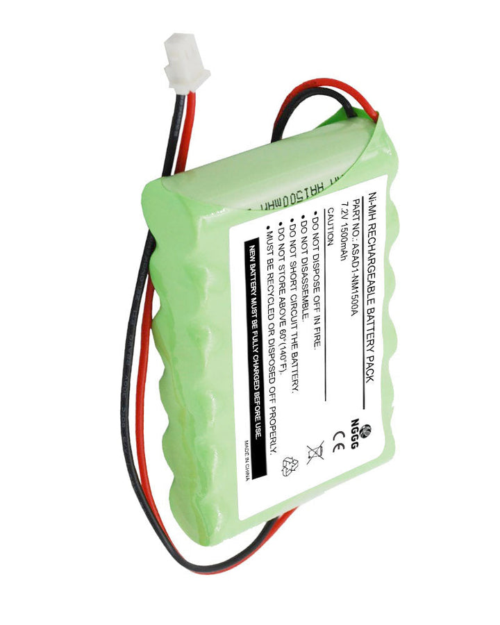 Ademco 300-03865 1500mAh Alarm System Battery - 2