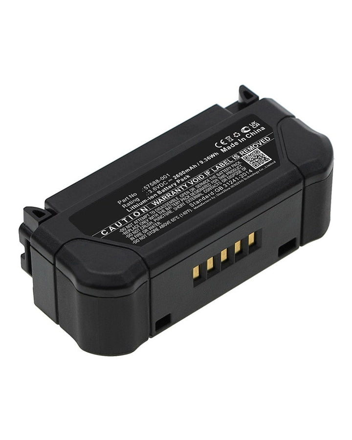 Panasonic 57588-001 BWC4000 WV-BWC4000 Battery 2600mAh - 3