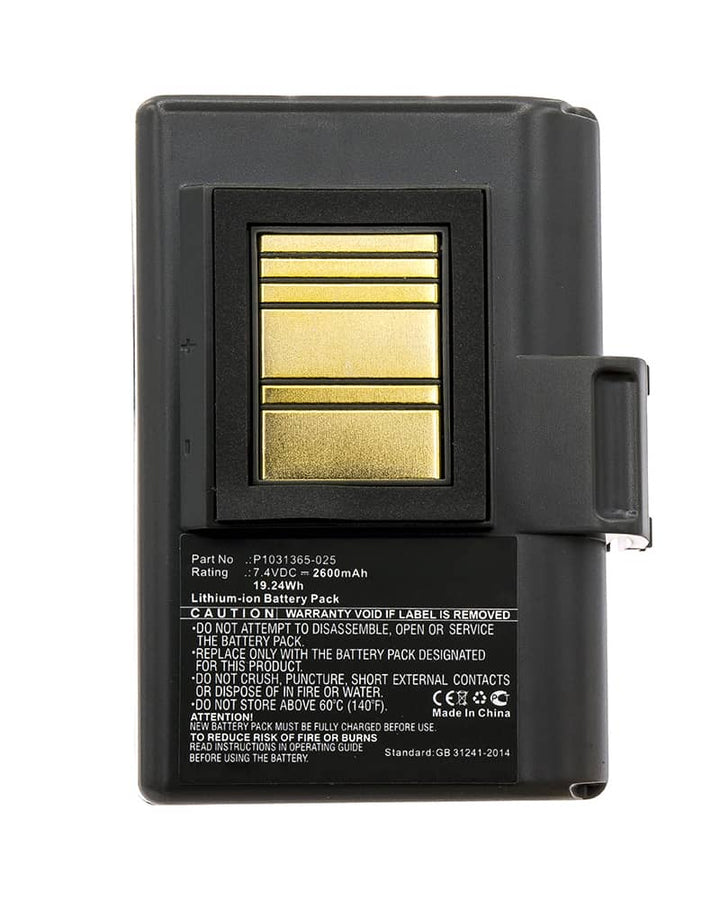 Zebra P1031365-025 Battery - 7