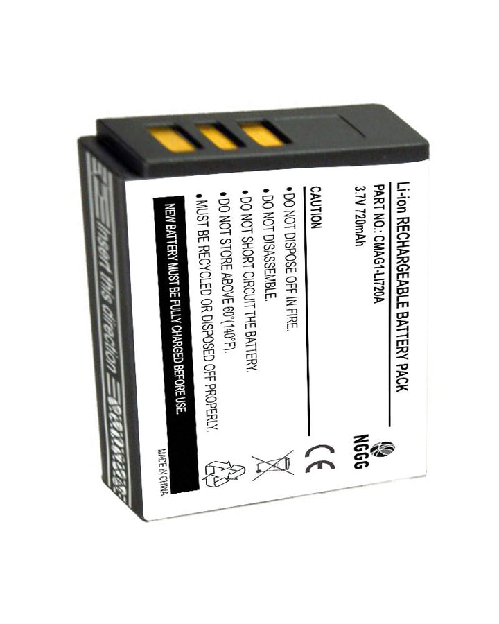 Praktica DMMC-3D 720mAh Li-ion Camera Battery - 2