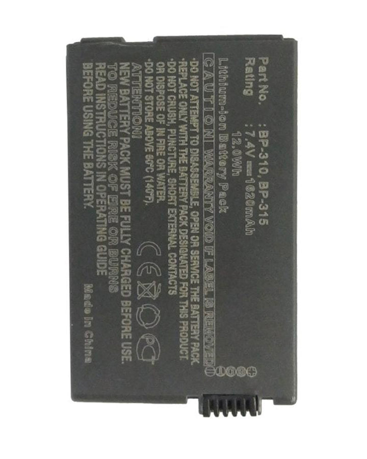 Canon MVX4i Battery - 3