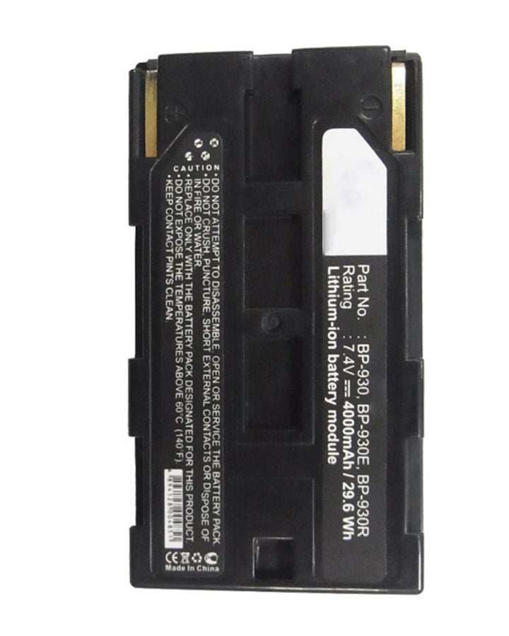 Canon BP-930G XH A1 Battery 2200mAh - 3