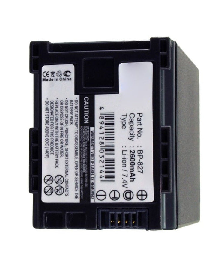 Canon BP-820 BP-827 Battery 2600mAh - 3