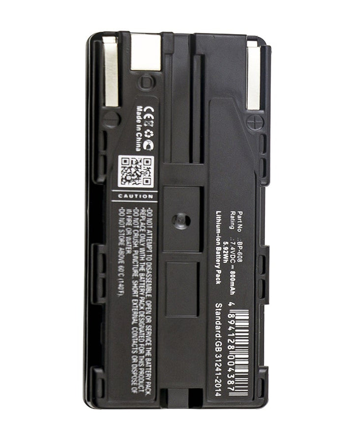 Canon BP-608 BP-608A Battery 800mAh - 3