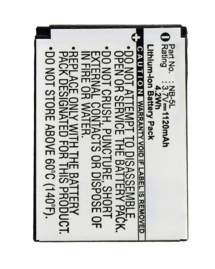 Canon PowerShot SD900 Battery - 3