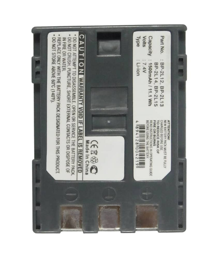 Canon ZR200 Battery - 7