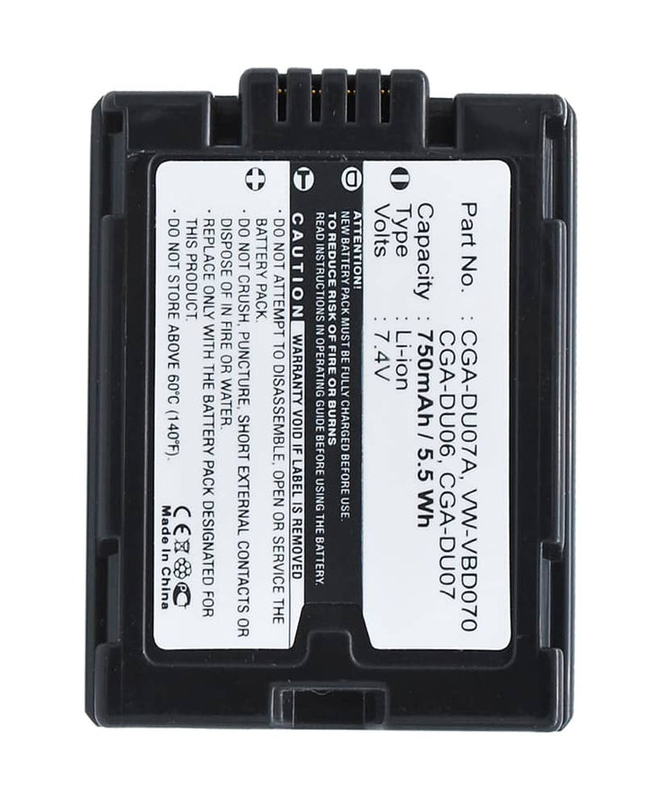 Panasonic VDR-D100EB-S Battery - 3