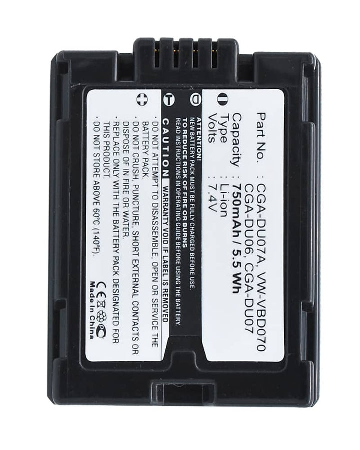 Panasonic VDR-M50PP Battery - 3