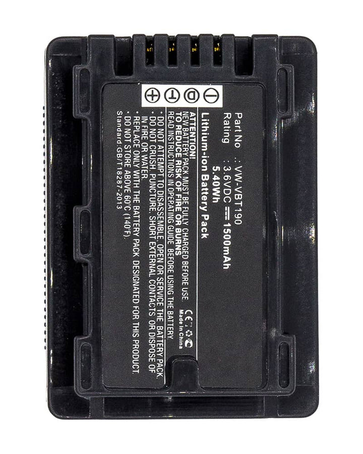 Panasonic HC-V520GK Battery - 3