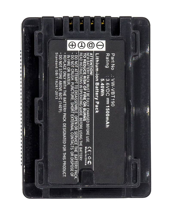 Panasonic HC-V520MGK Battery - 3