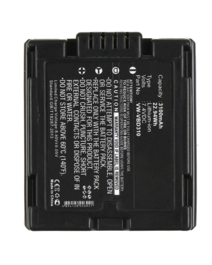 Panasonic VW-VBD310 Battery - 3