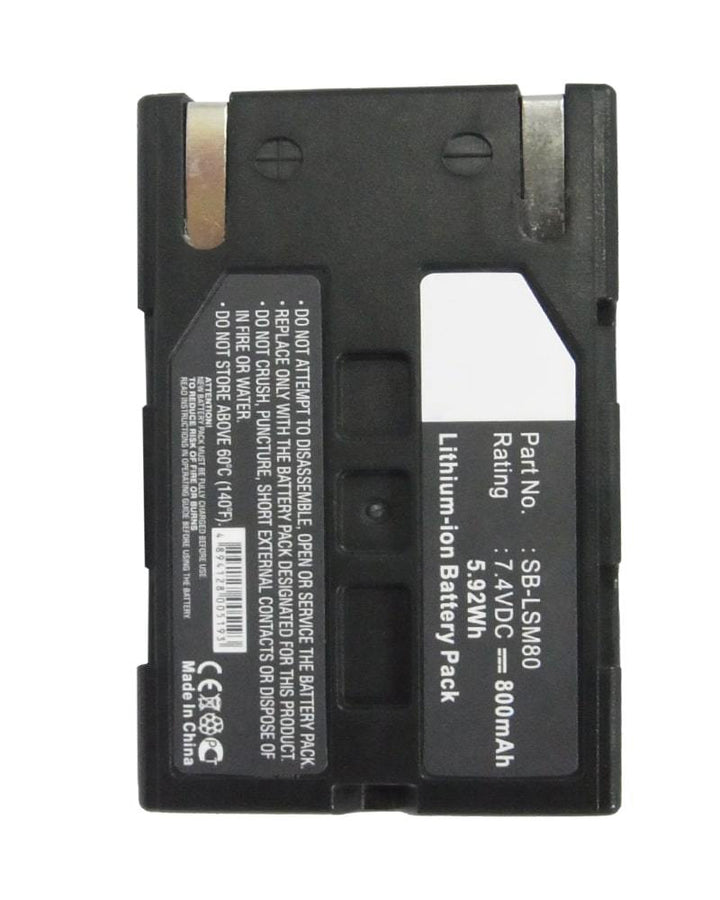 Samsung VP-DC165WB Battery - 3