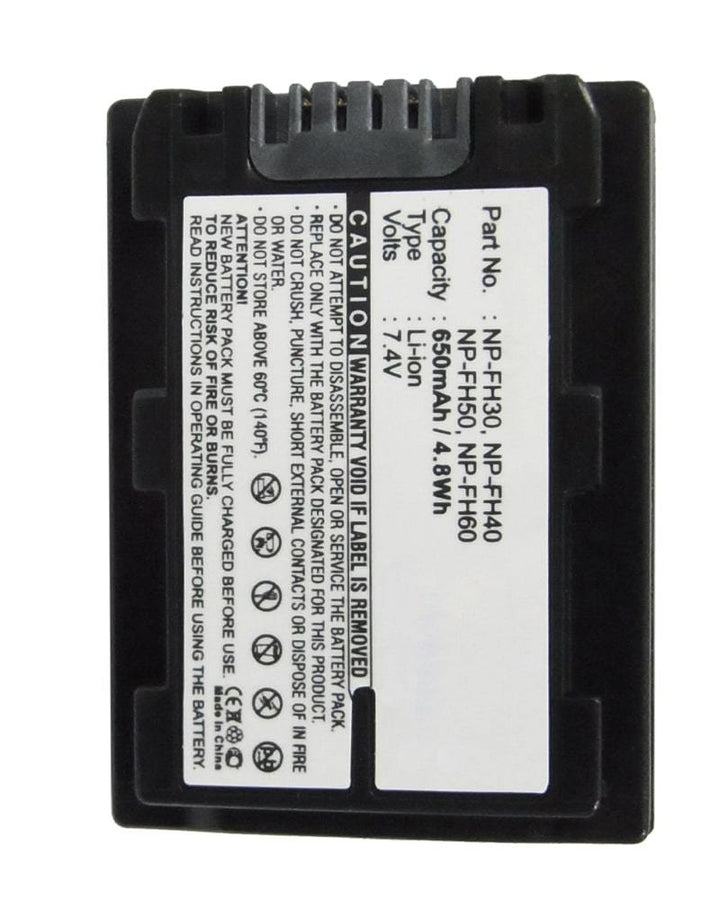 Sony DCR-DVD653E Battery - 7