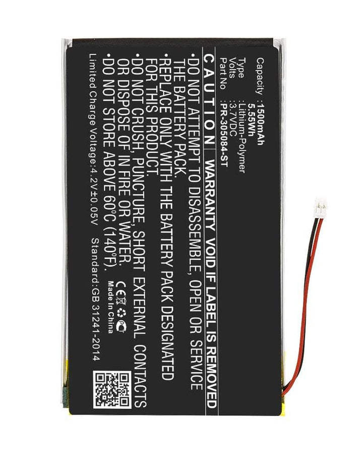 Barnes & Noble BNRV520 Battery - 2