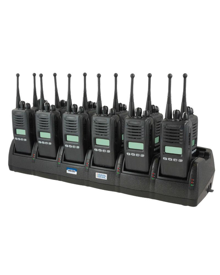 Icom IC-F34GT Twelve-Unit Desktop Charger - (Li-ion / Li-Polymer) - 5