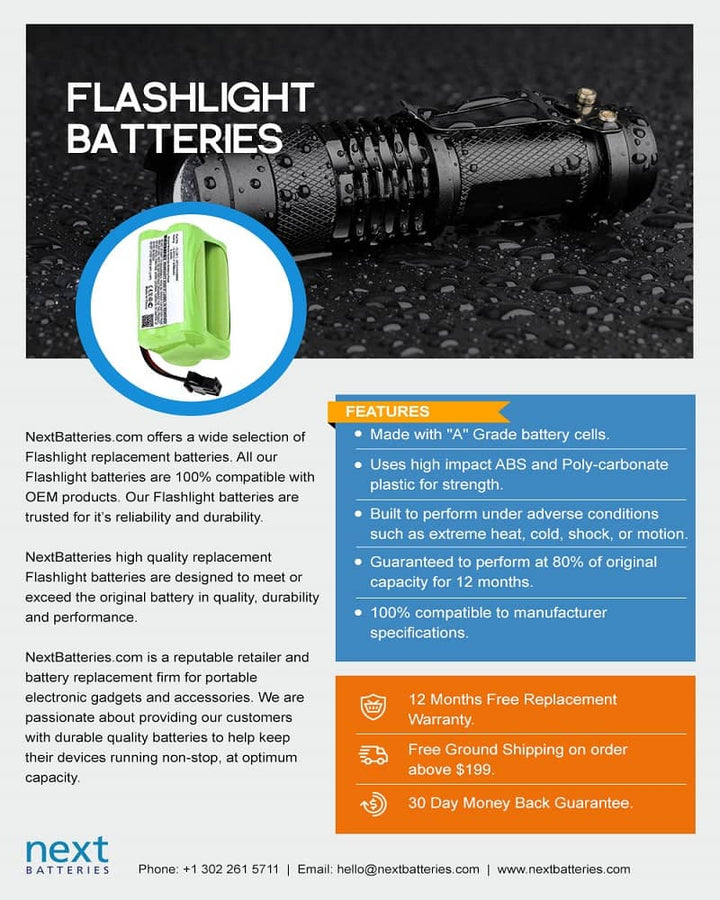 Streamlight SL-15X Battery 1600mAh Ni-CD - 4