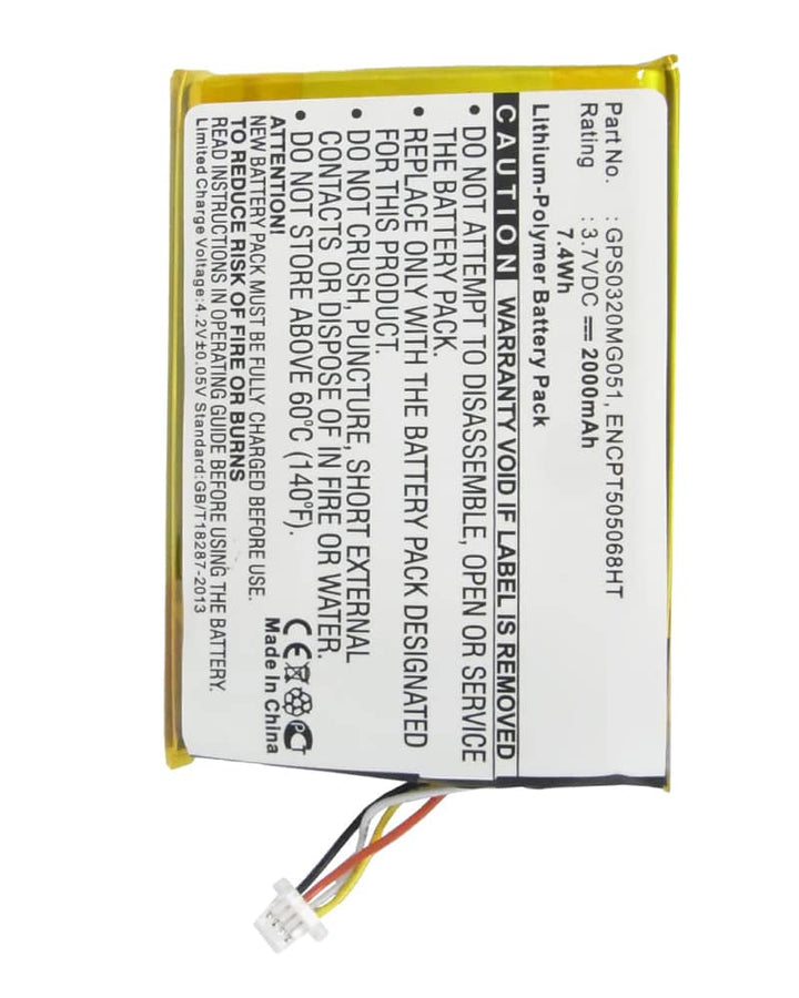 SkyGolf ENCPT505068HT Battery - 2