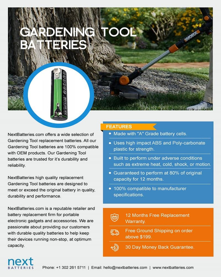 Gardena Telescopic Accu Hedge Trimmer Battery - 4