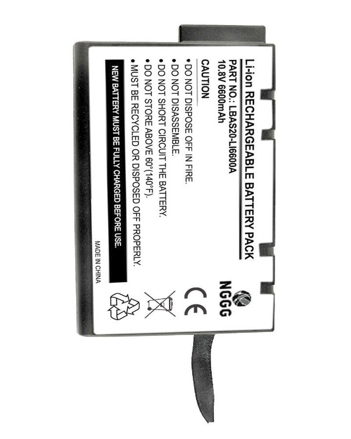 Canon DR202 6600mAh Li-ion 10.8V Laptop Battery - 3