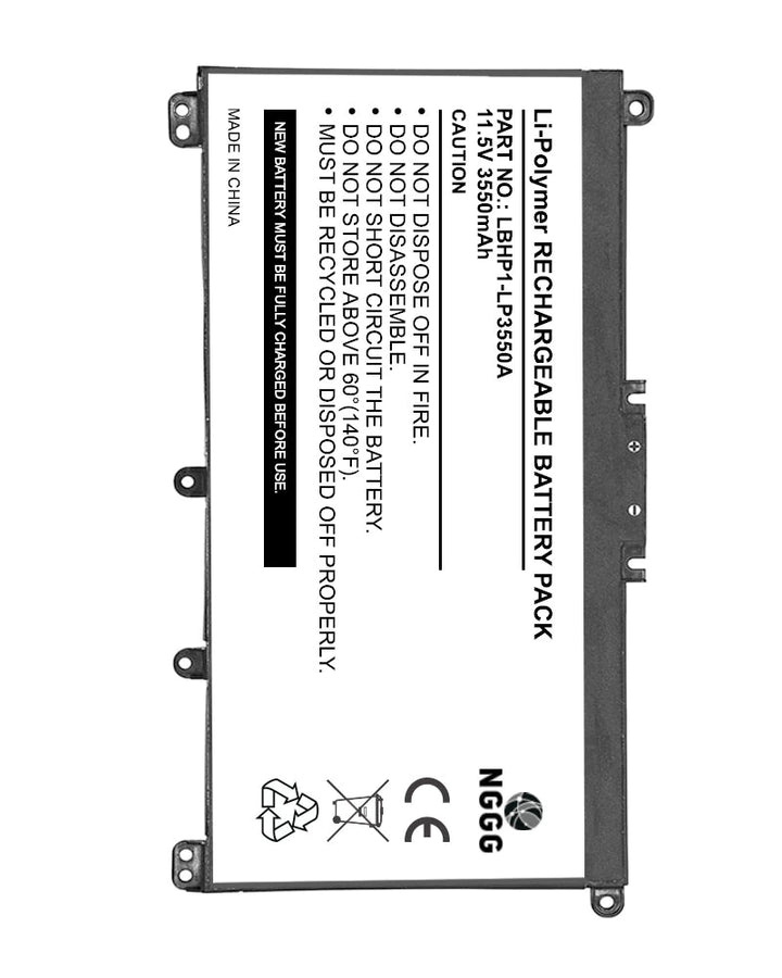 HP HT03XL 3550mAh Li-Polymer Laptop Battery - 3