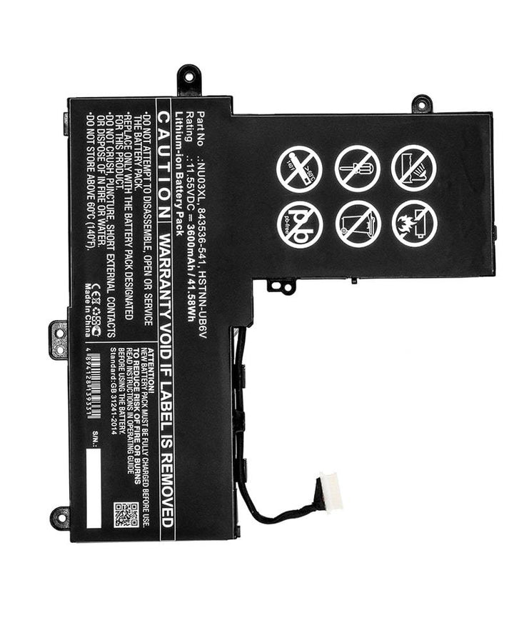 HP Pavilion X360 11-U001ng Battery - 2