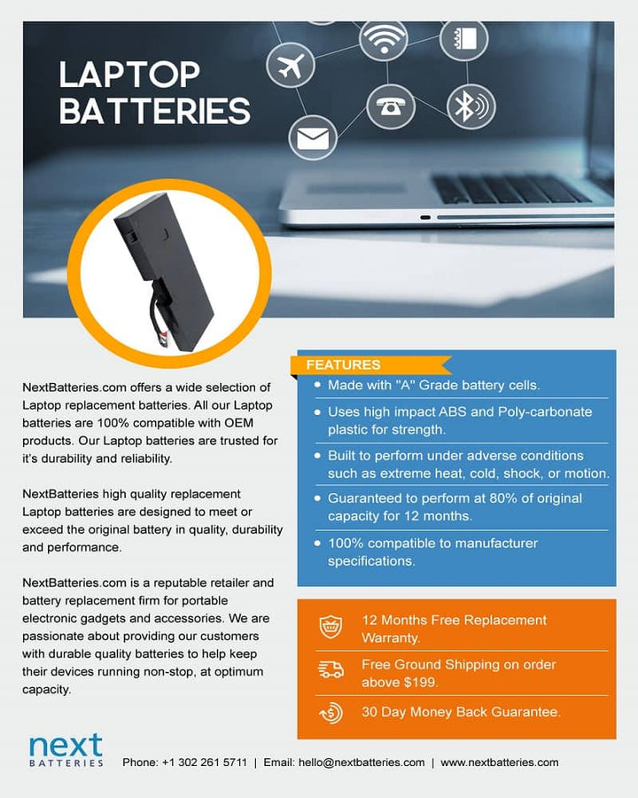 Acer TravelMate 7340 Battery - 4