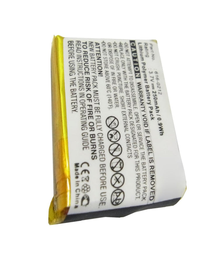 Apple 616-0212 iPod Shuffle Battery 250mAh