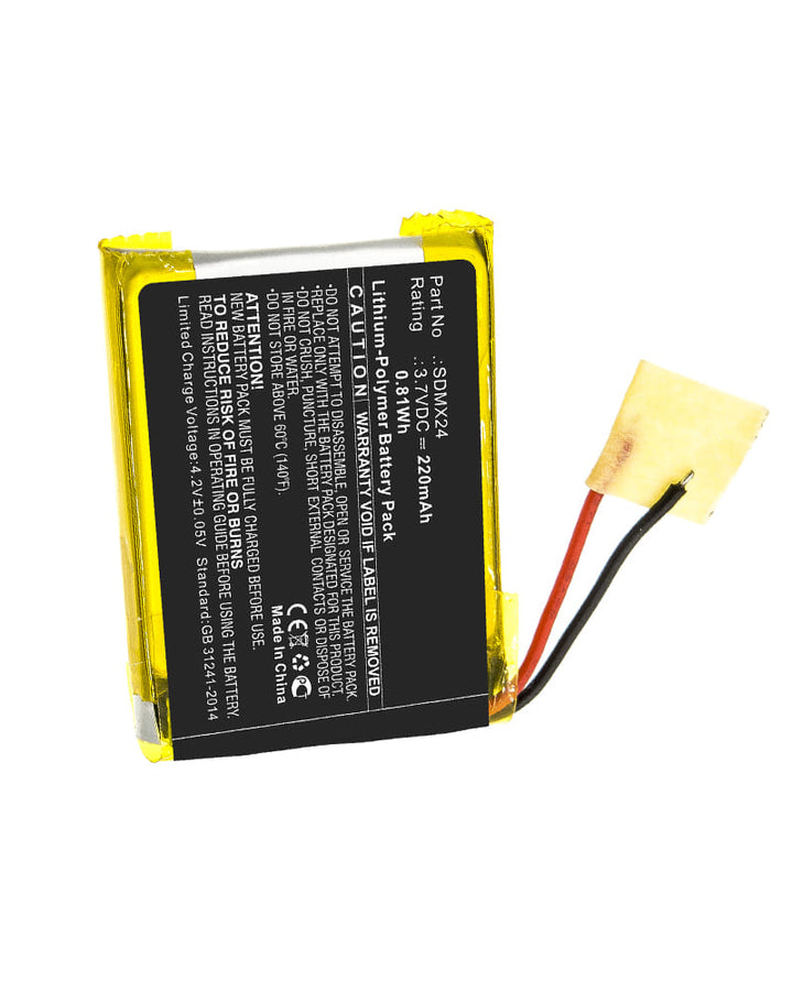 SanDisk SDMX24 Sansa Clip Sport Battery 220mAh