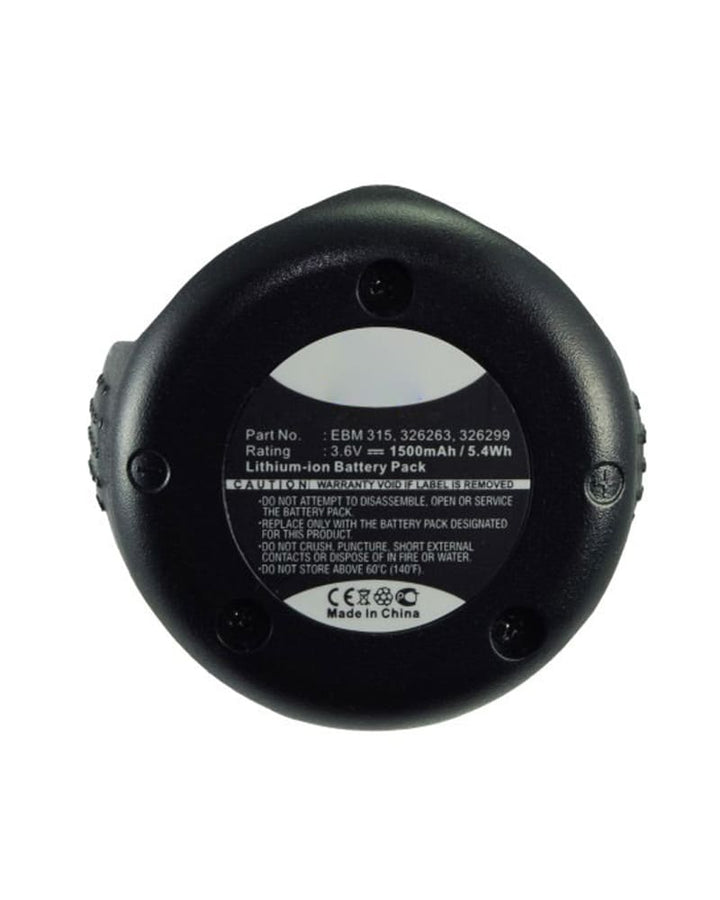 Hitachi EBM 315 Battery - 3