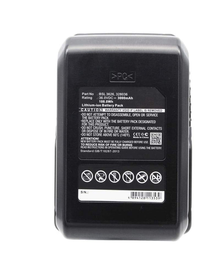 Hitachi DH 36DL Battery - 3