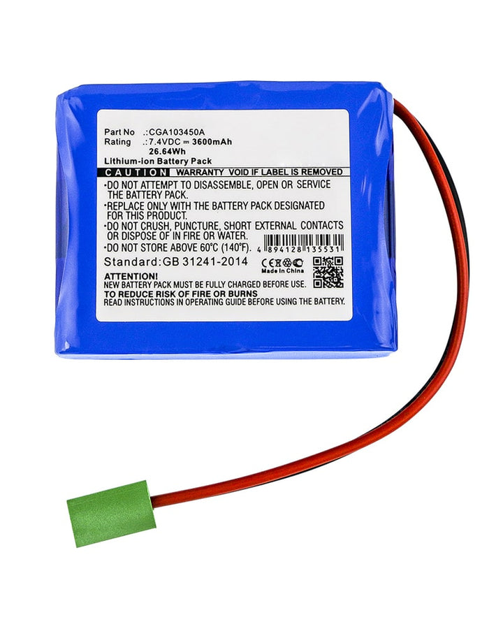 CEMB CGA103450A DWA 1000 Wheel Battery 3600mAh - 2