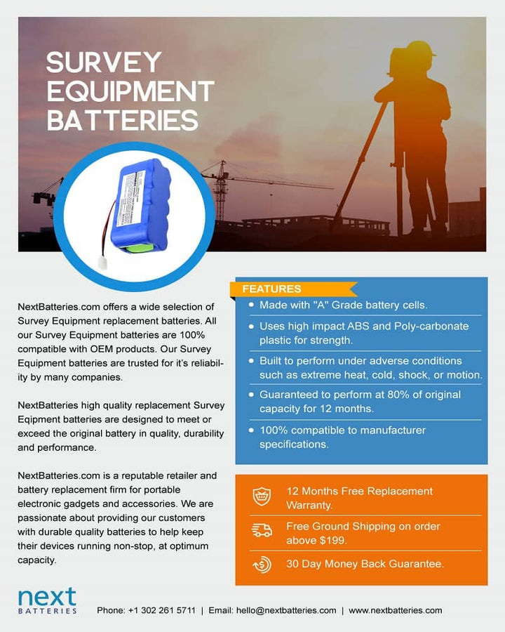 Trimble S8 Total Stations Battery-4