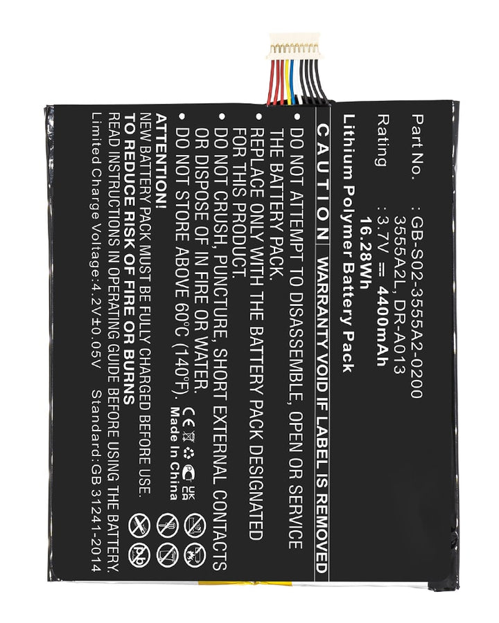 Amazon 3555A2L D01400 DR-A013 Battery 4400mAh - 3