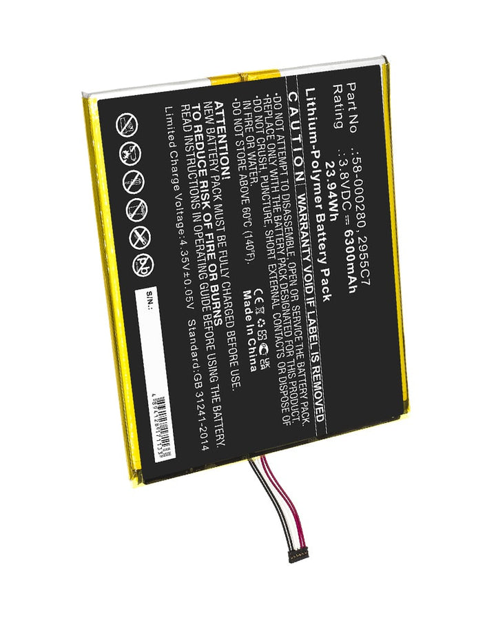 Amazon 2955C7 Battery 6300mAh