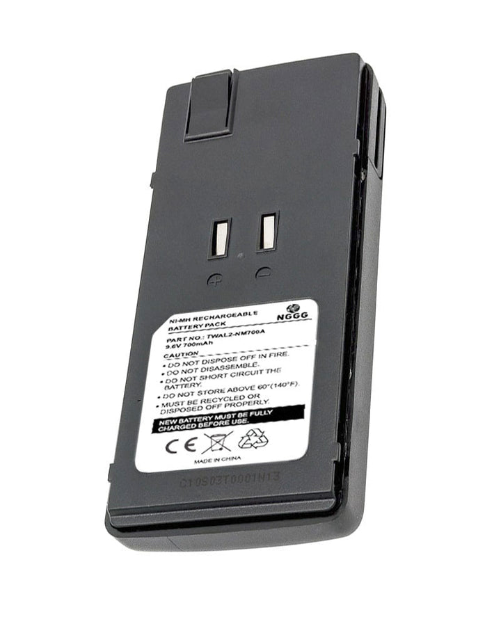 Alinco EBP-48N 700mAh 9.6V Two Way Radio Battery - 2