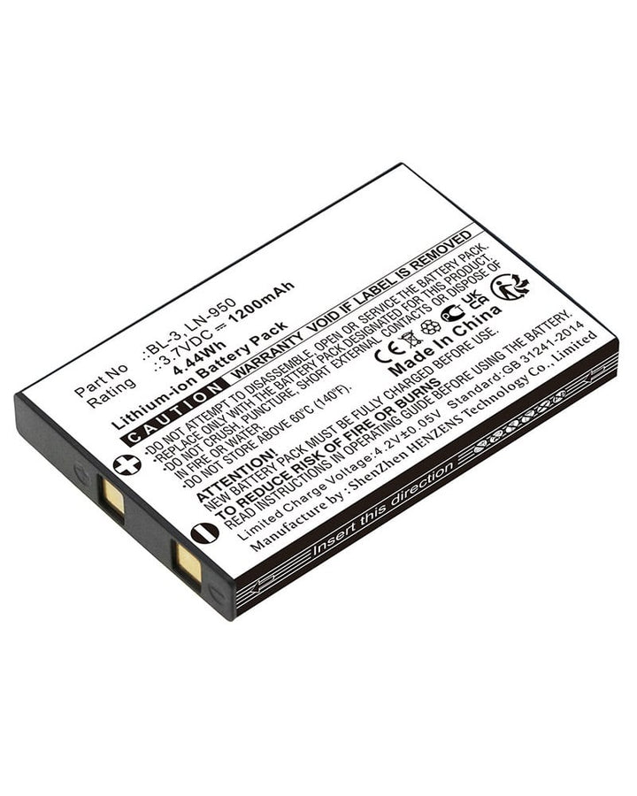 Baofeng BF-R5 LN-950 UV3R Vertex VX3 Battery 1200mAh