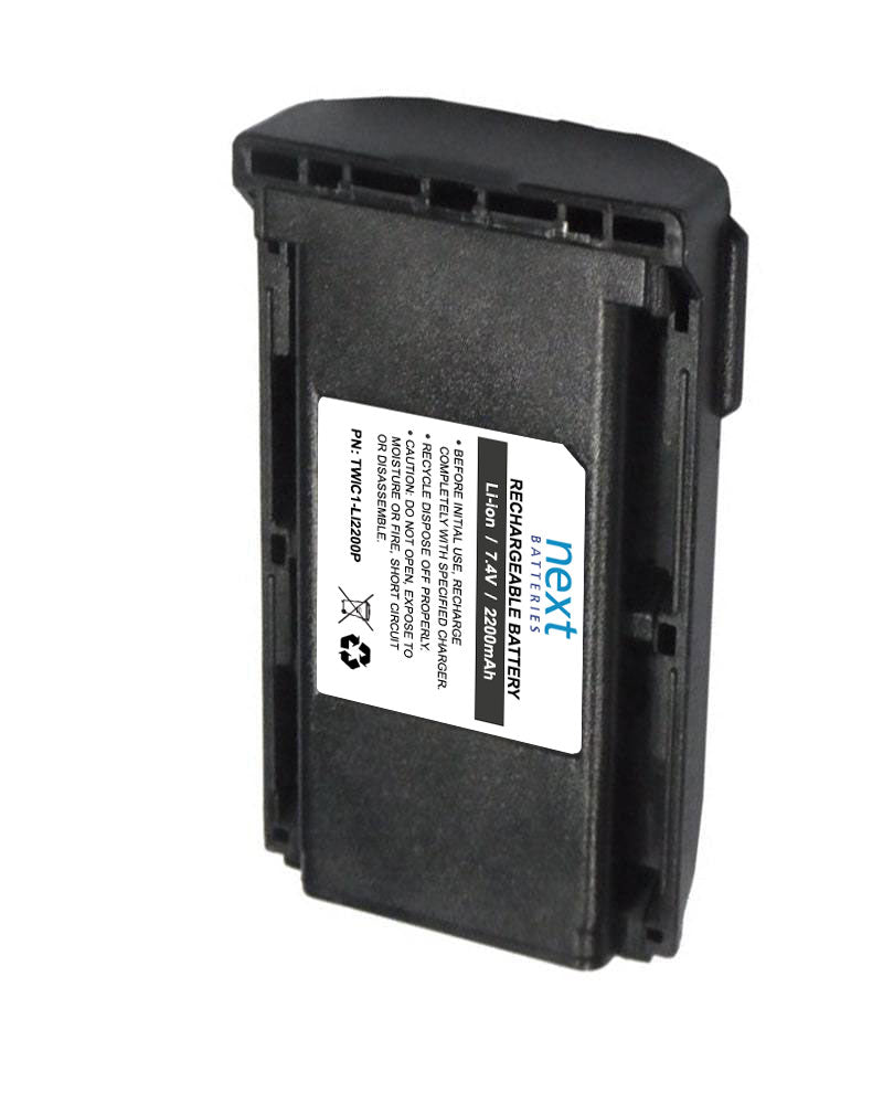 Icom IC-F3023S Replacement Battery 2200mAh Li-ion IP67 – NextBatteries.com