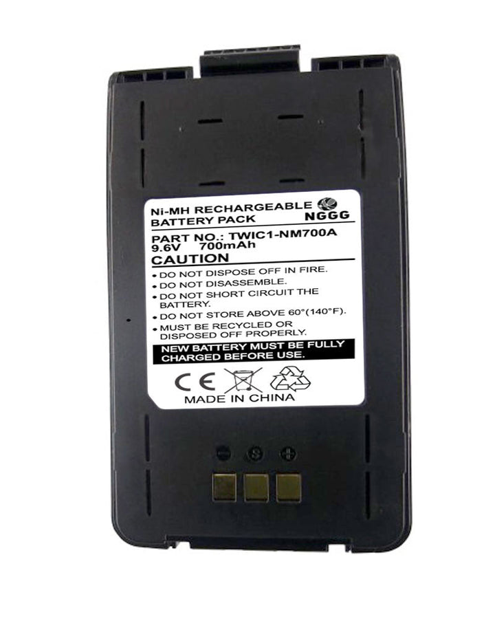 Icom IC-T81A 700mAh Ni-MH Two Way Radio Battery - 3