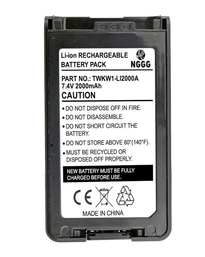 Kenwood NX-3220 1400mAh Two Way Radio Battery - 7