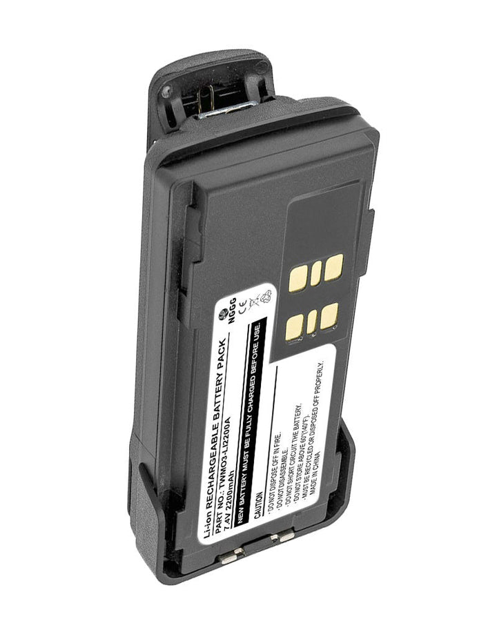 Motorola PMNN4490 2200mAh Two Way Radio Battery - 2