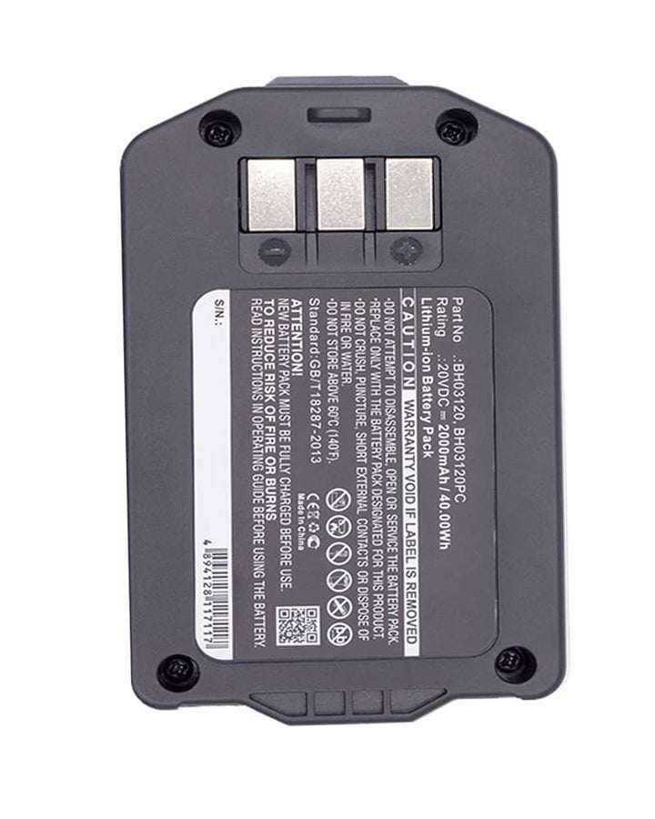 Hoover BH03120 BH50120 BH52120 Battery 2000mAh - 3