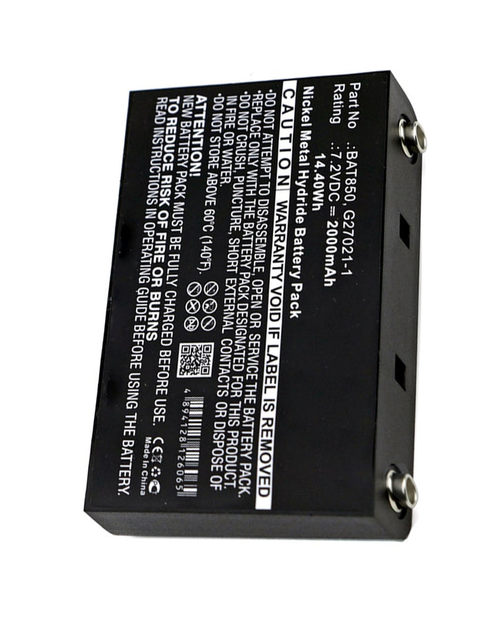 HME BAT850 G27021-1 MB100 Base Station Battery 2000mAh - 2