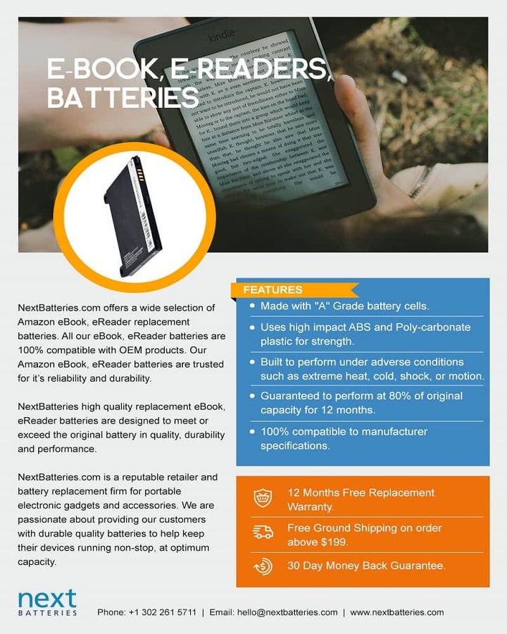 Barnes & Noble DR-NK02 Battery-4